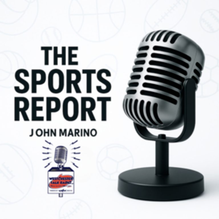 The Sports Report with John Marino featuring Fred Gaudelli, award-winning TV sports producer and Westchester Sports Hall Of Fame inductee